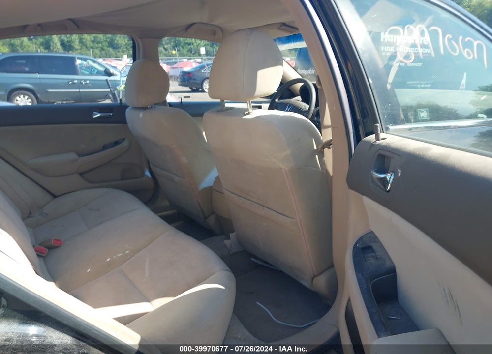 2003 HONDA ACCORD 2.4 LX VIN: 3HGCM56373G713625