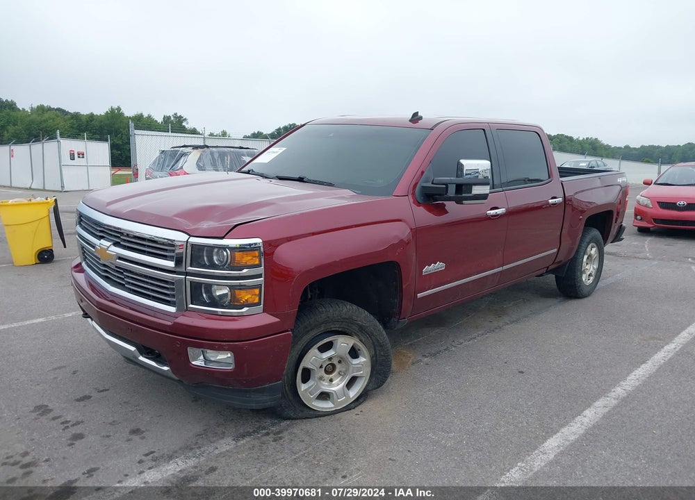 2014 CHEVROLET SILVERADO 1500 HIGH COUNTRY VIN: 3GCUKTEC1EG516340