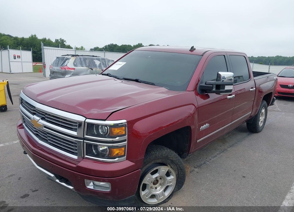 2014 CHEVROLET SILVERADO 1500 HIGH COUNTRY VIN: 3GCUKTEC1EG516340