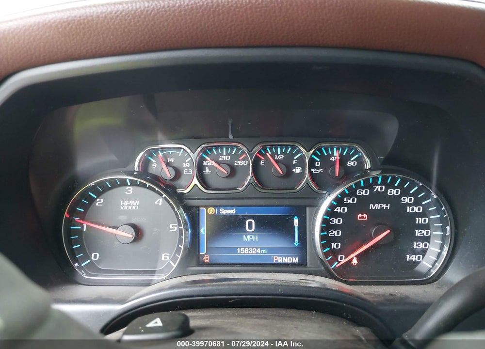 2014 CHEVROLET SILVERADO 1500 HIGH COUNTRY VIN: 3GCUKTEC1EG516340