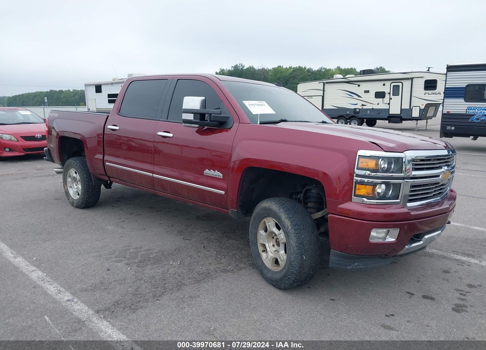2014 CHEVROLET SILVERADO 1500 HIGH COUNTRY VIN: 3GCUKTEC1EG516340