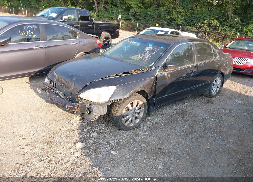 2007 HONDA ACCORD 3.0 EX VIN: 1HGCM66557A056920