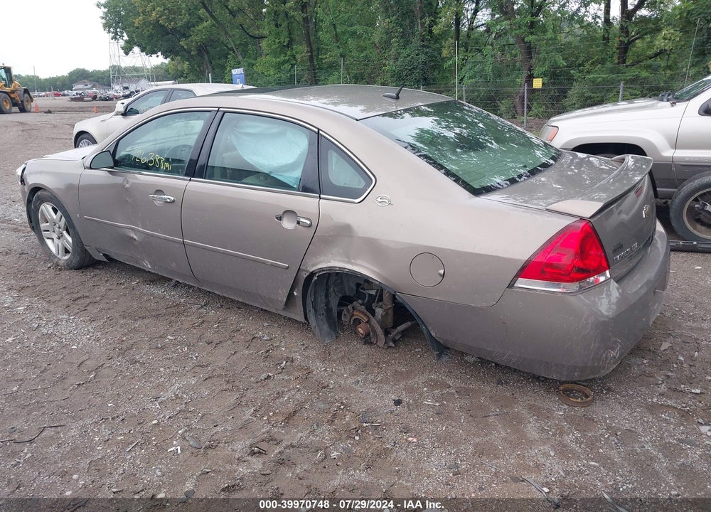 2007 CHEVROLET IMPALA LTZ VIN: 2G1WU58R279180279