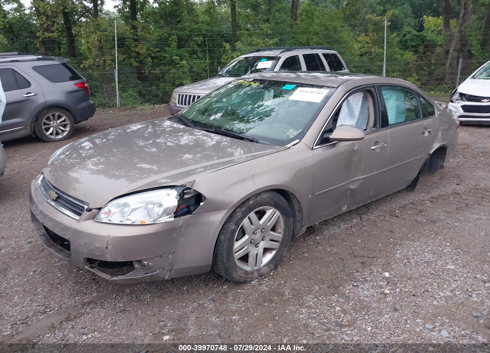 2007 CHEVROLET IMPALA LTZ VIN: 2G1WU58R279180279