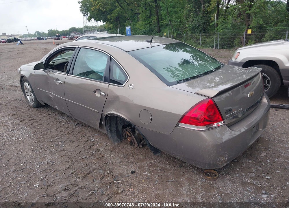 2007 CHEVROLET IMPALA LTZ VIN: 2G1WU58R279180279