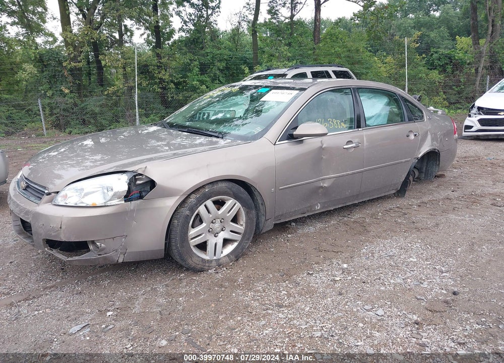 2007 CHEVROLET IMPALA LTZ VIN: 2G1WU58R279180279