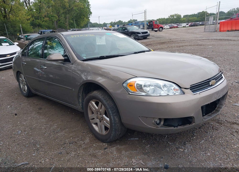 2007 CHEVROLET IMPALA LTZ VIN: 2G1WU58R279180279