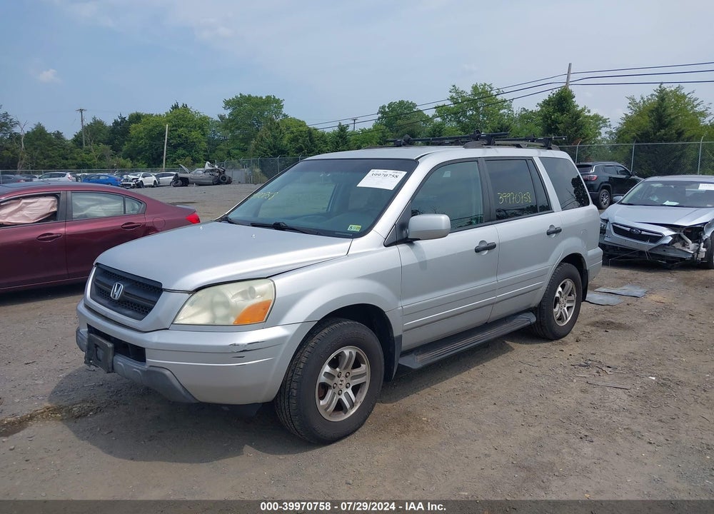 2004 HONDA PILOT EX-L VIN: 2HKYF18524H556228