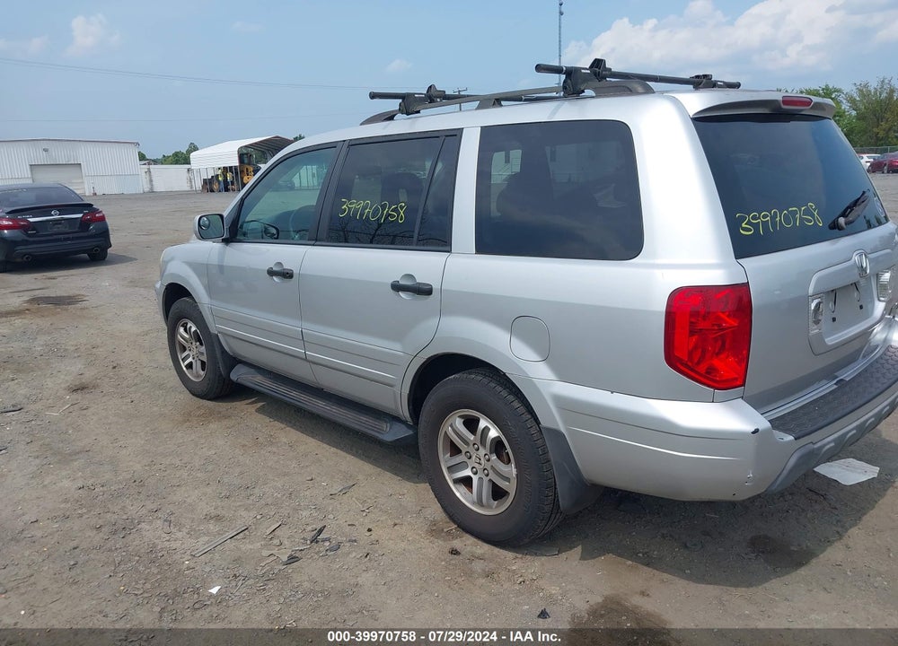 2004 HONDA PILOT EX-L VIN: 2HKYF18524H556228