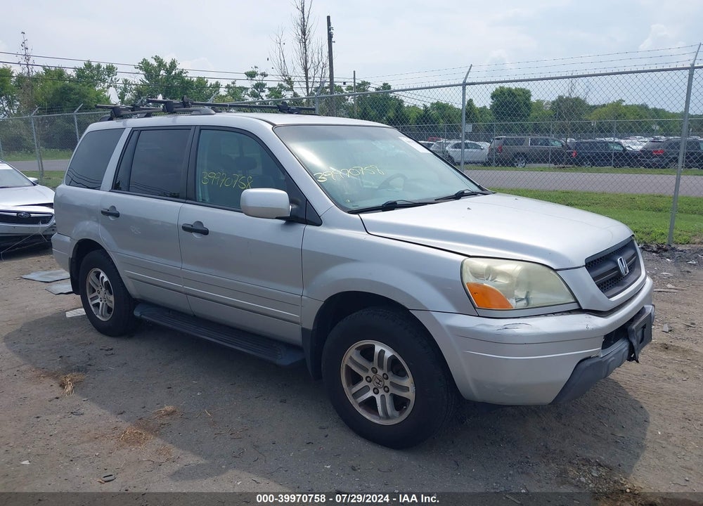 2004 HONDA PILOT EX-L VIN: 2HKYF18524H556228