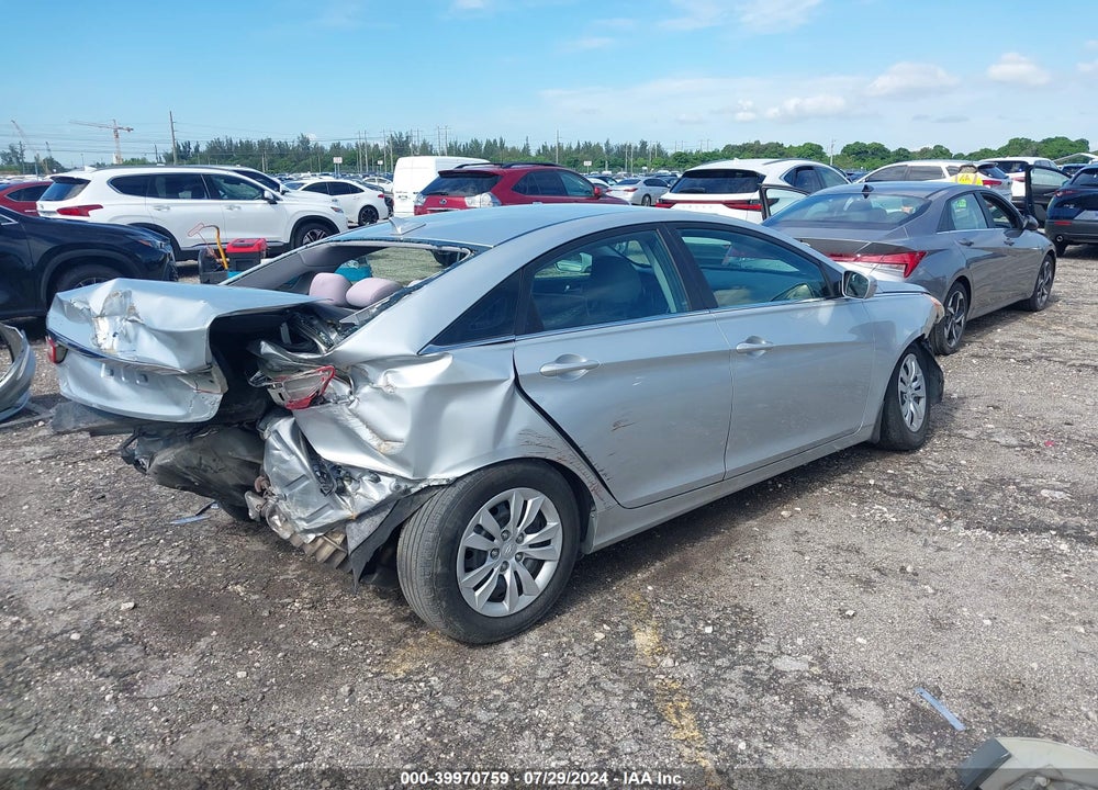 2011 HYUNDAI SONATA GLS VIN: 5NPEB4AC6BH171177