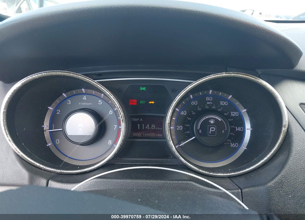 2011 HYUNDAI SONATA GLS VIN: 5NPEB4AC6BH171177
