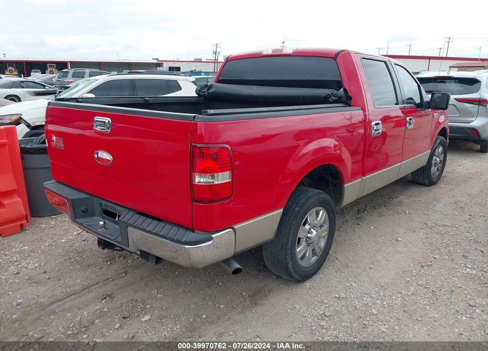 2007 FORD F-150 XLT VIN: 1FTRW12W67KD01593