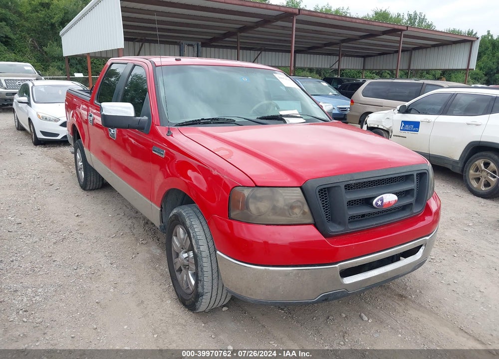2007 FORD F-150 XLT VIN: 1FTRW12W67KD01593