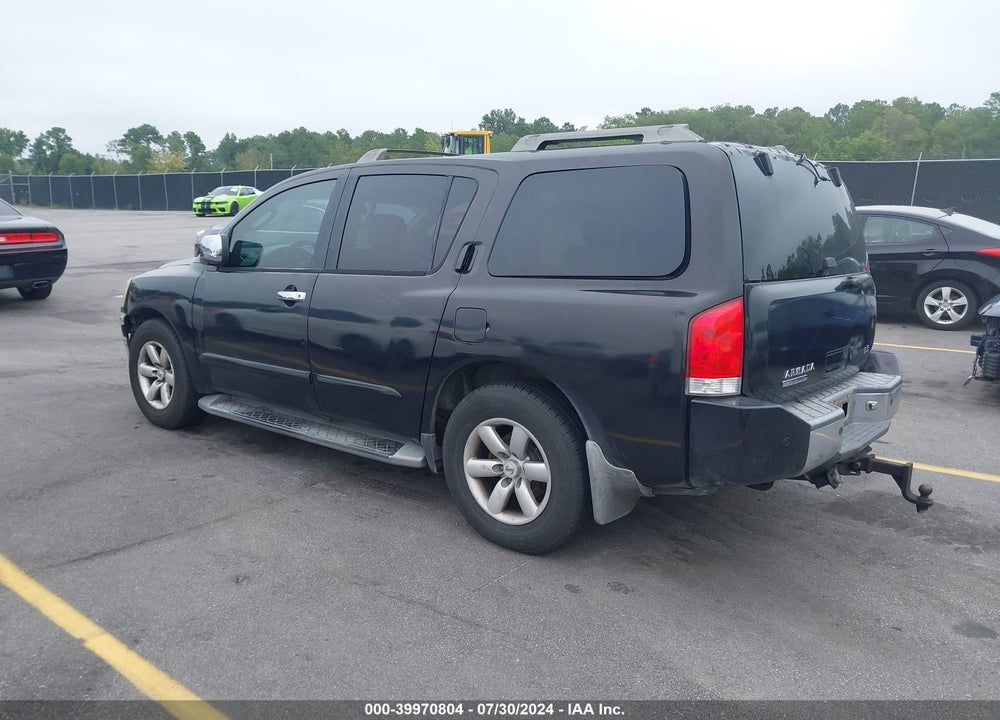 2004 NISSAN PATHFINDER ARMADA LE VIN: 5N1AA08A44N724714
