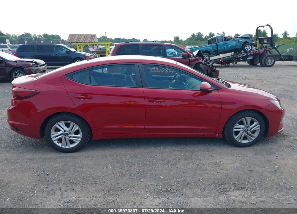 2019 HYUNDAI ELANTRA SEL VIN: KMHD84LF7KU769863