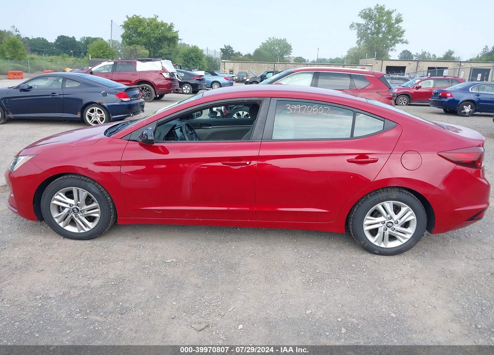 2019 HYUNDAI ELANTRA SEL VIN: KMHD84LF7KU769863
