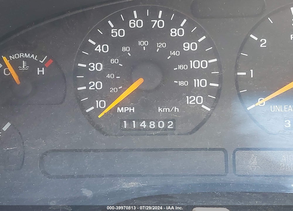 1998 FORD MUSTANG VIN: 1FAFP4044WF263099