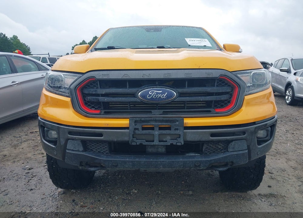2021 FORD RANGER LARIAT VIN: 1FTER4FH5MLD59834