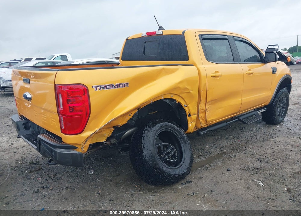2021 FORD RANGER LARIAT VIN: 1FTER4FH5MLD59834