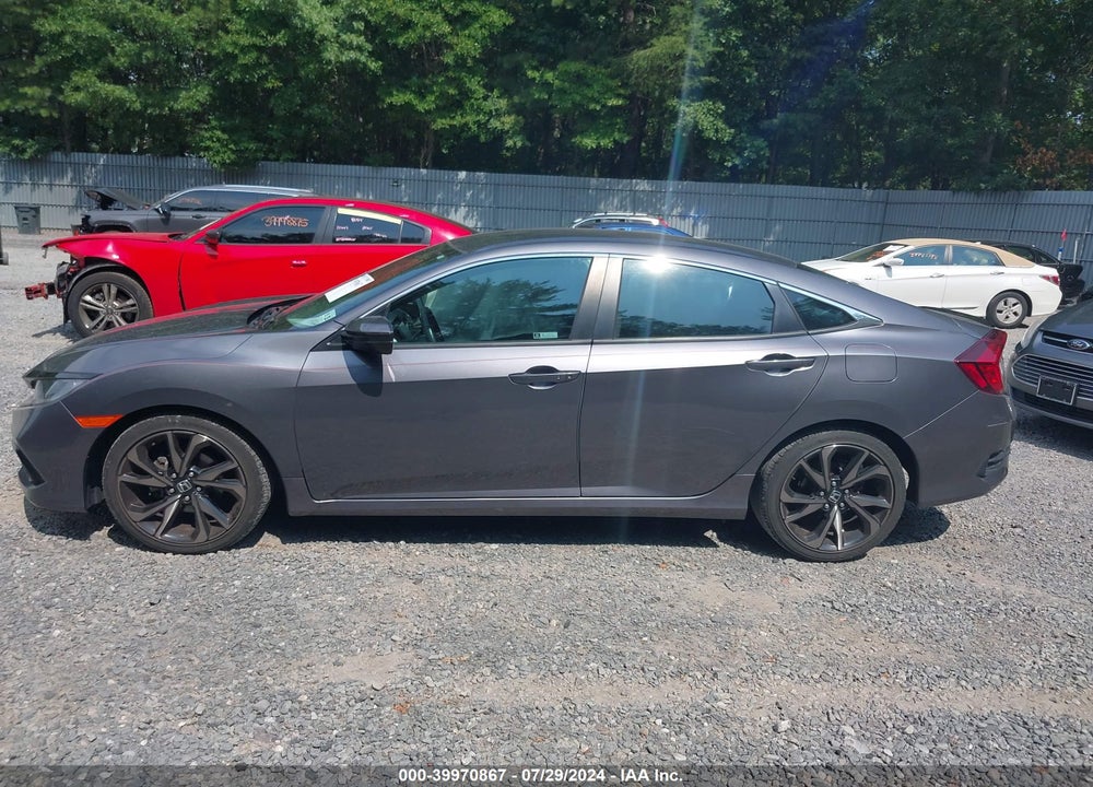 2020 HONDA CIVIC SPORT VIN: 2HGFC2F87LH588040