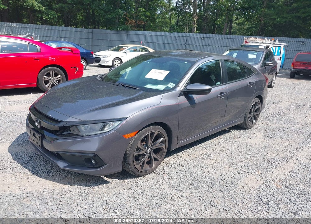 2020 HONDA CIVIC SPORT VIN: 2HGFC2F87LH588040
