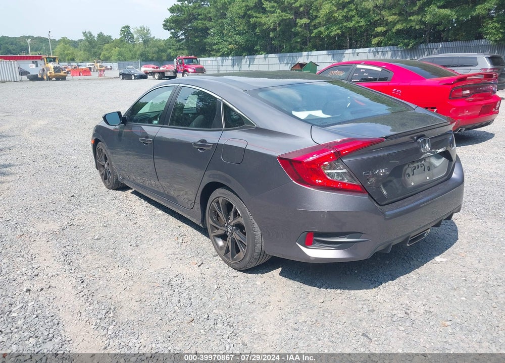 2020 HONDA CIVIC SPORT VIN: 2HGFC2F87LH588040