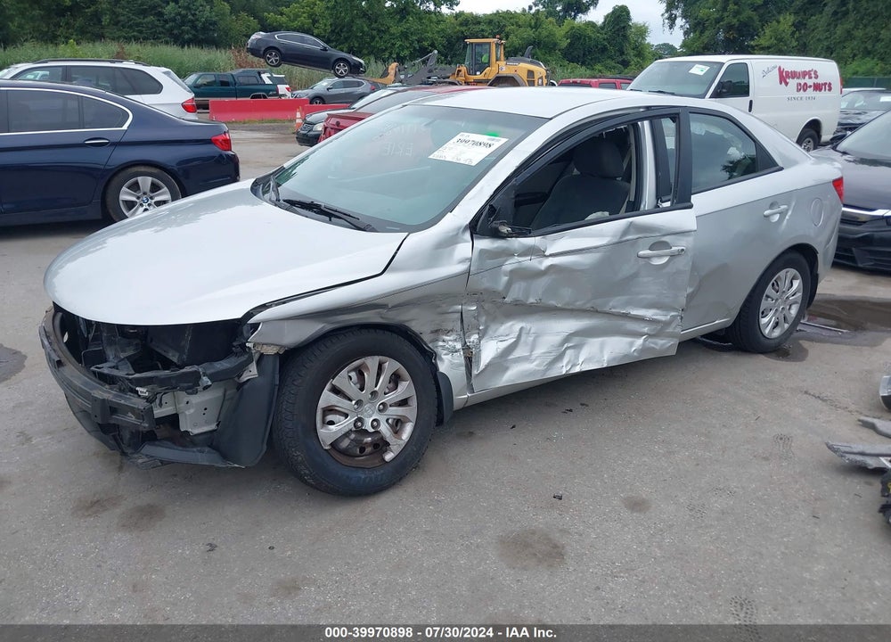 2010 KIA FORTE EX VIN: KNAFU4A20A5121280