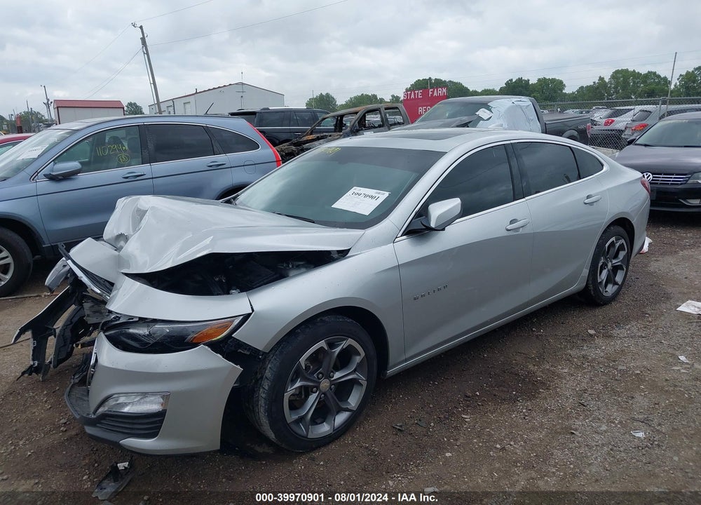 2020 CHEVROLET MALIBU FWD LT VIN: 1G1ZD5ST1LF115183