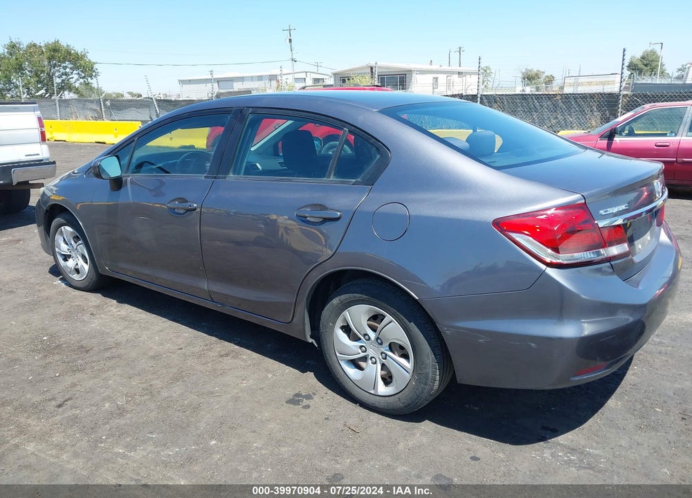 2014 HONDA CIVIC LX VIN: 19XFB2F57EE259425