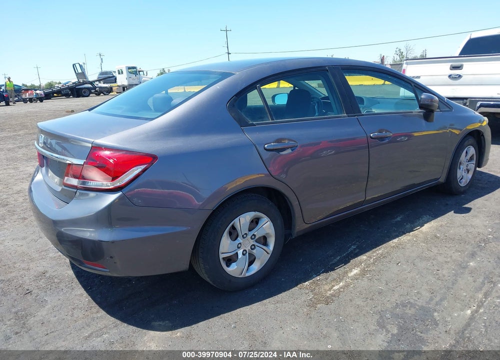 2014 HONDA CIVIC LX VIN: 19XFB2F57EE259425