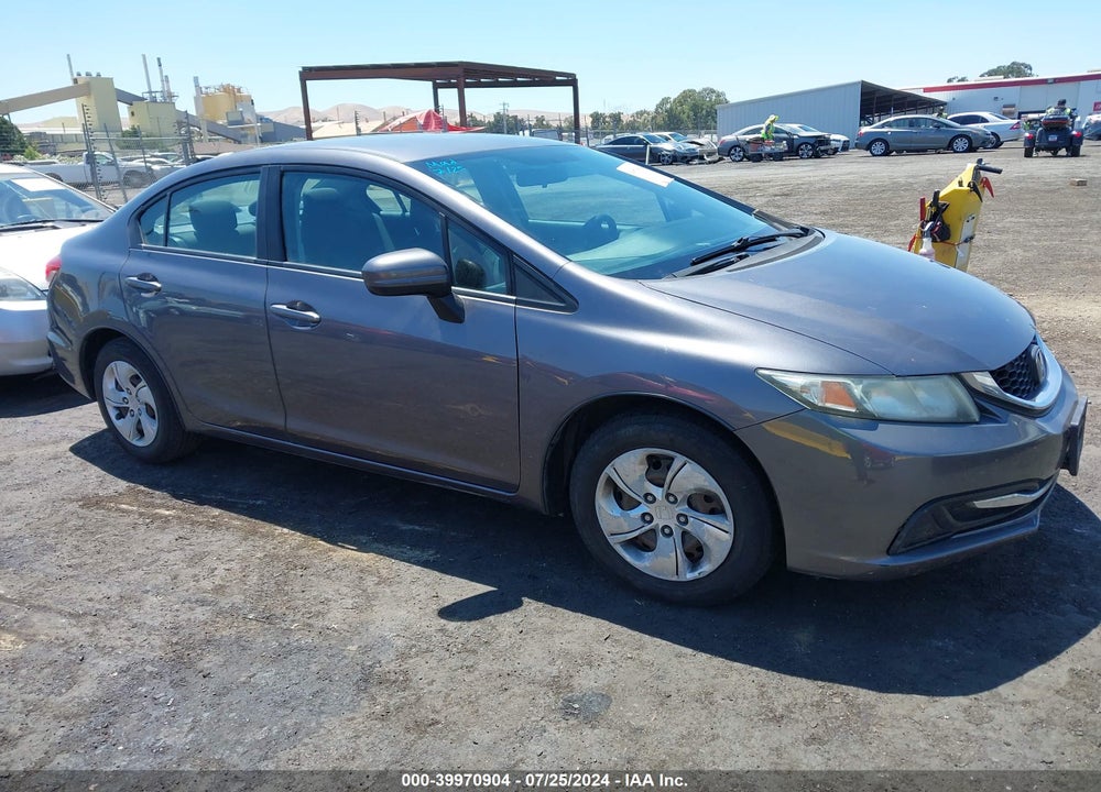 2014 HONDA CIVIC LX VIN: 19XFB2F57EE259425