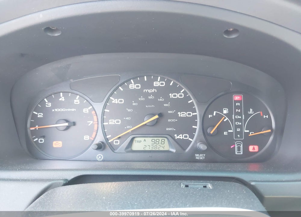 2000 HONDA ODYSSEY EX VIN: 2HKRL1866YH575957