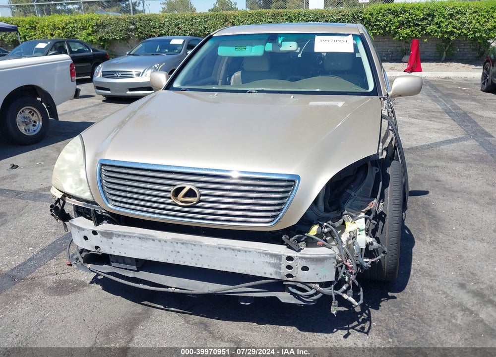 2001 LEXUS LS 430 VIN: JTHBN30F810042433