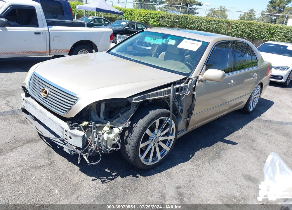 2001 LEXUS LS 430 VIN: JTHBN30F810042433
