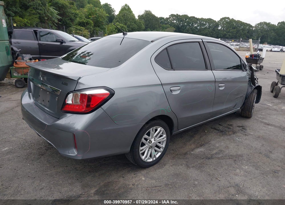 2021 MITSUBISHI MIRAGE G4 CARBONITE EDITION/ES/LE VIN: ML32FUFJ8MHF02119