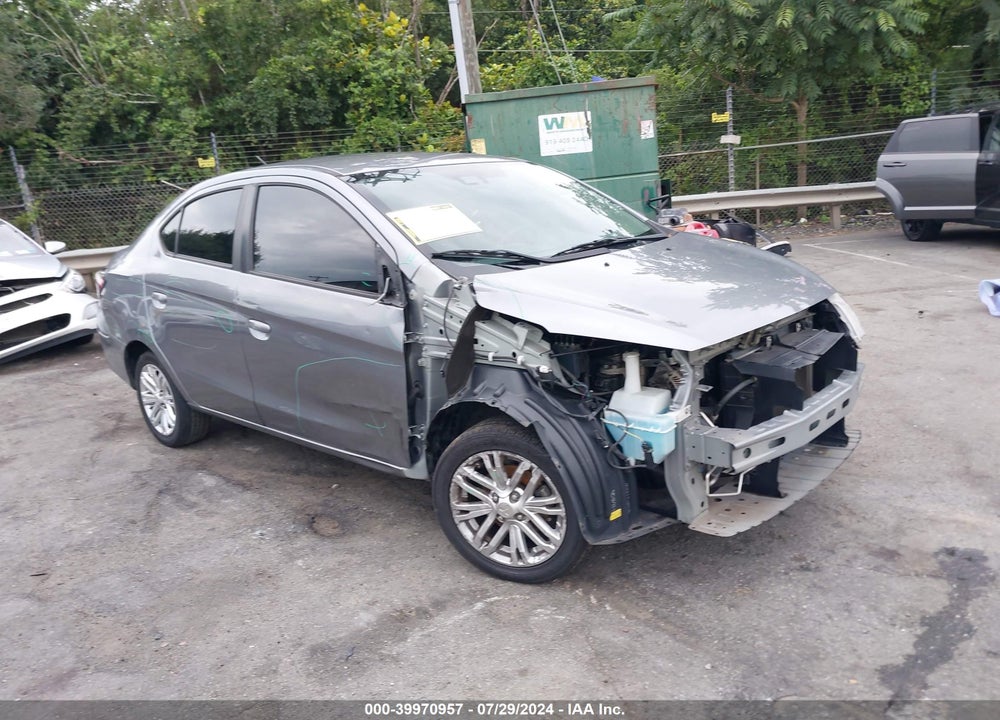 2021 MITSUBISHI MIRAGE G4 CARBONITE EDITION/ES/LE VIN: ML32FUFJ8MHF02119