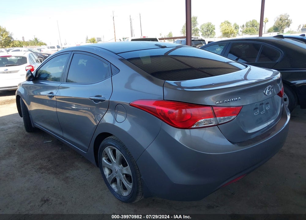 2012 HYUNDAI ELANTRA LIMITED VIN: 5NPDH4AE1CH148984