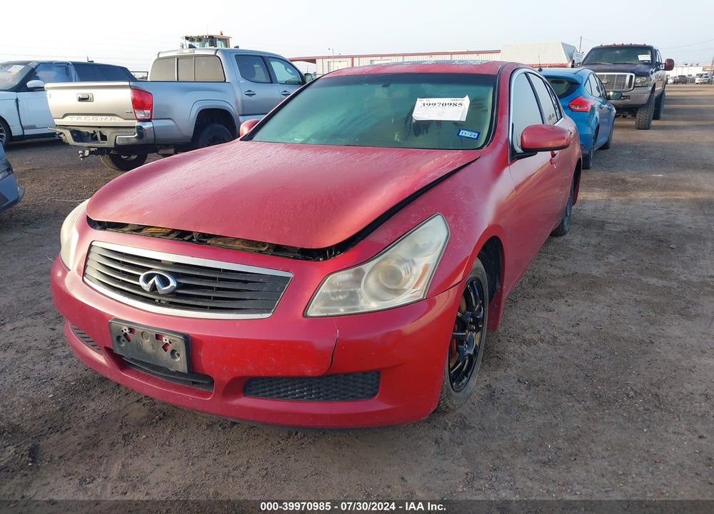 2007 INFINITI G35X VIN: JNKBV61F17M807791