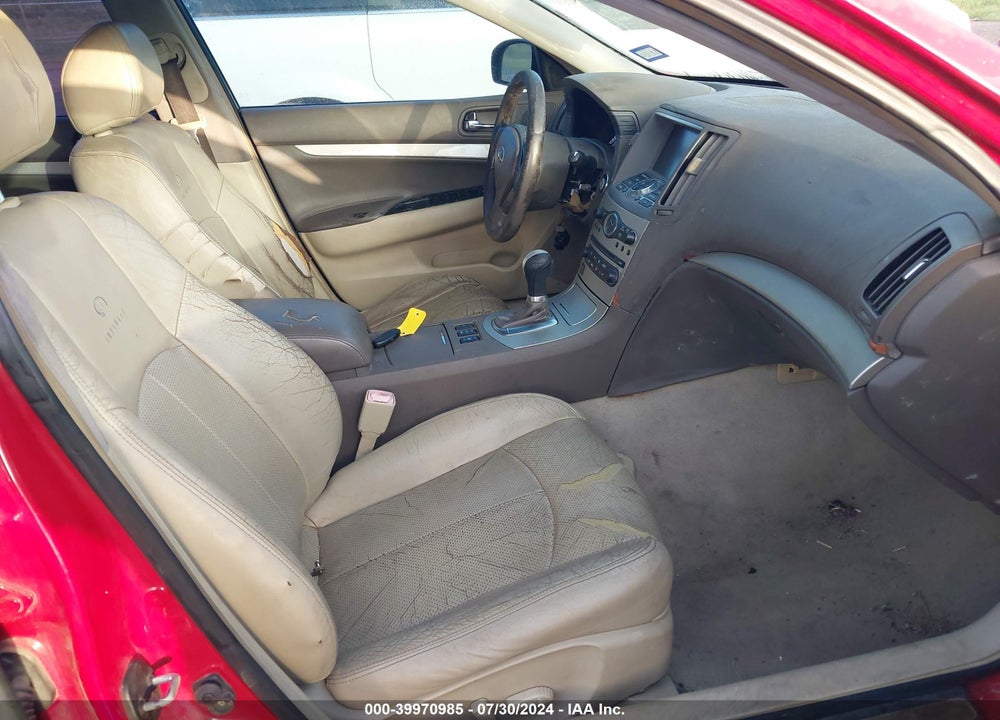 2007 INFINITI G35X VIN: JNKBV61F17M807791