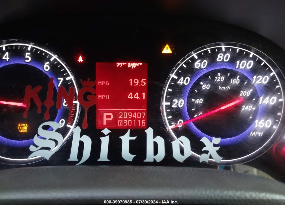 2007 INFINITI G35X VIN: JNKBV61F17M807791