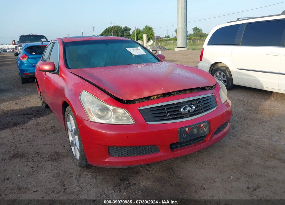 2007 INFINITI G35X VIN: JNKBV61F17M807791