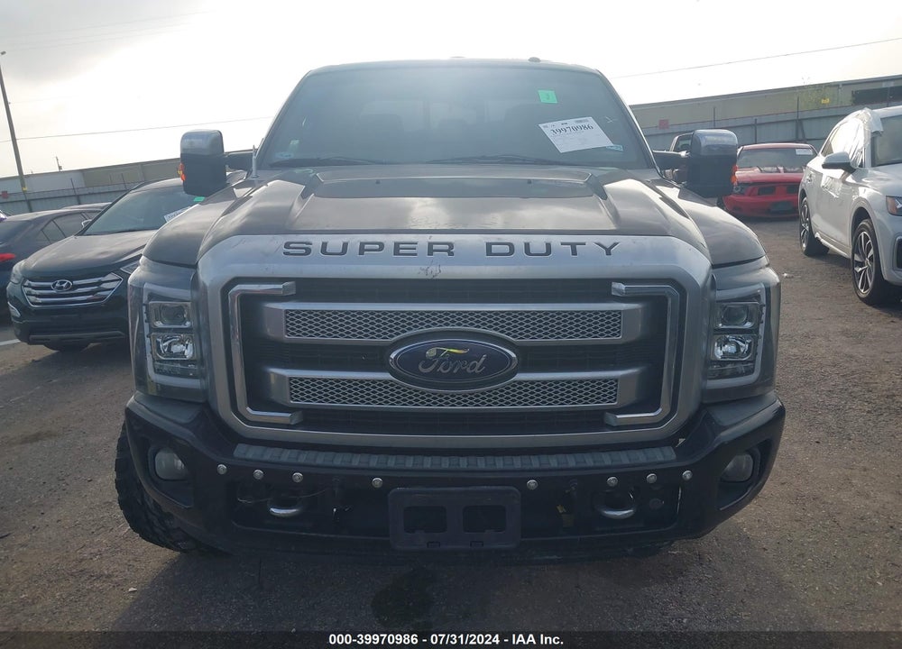 2013 FORD F-250 LARIAT VIN: 1FT7W2BT7DEB73538