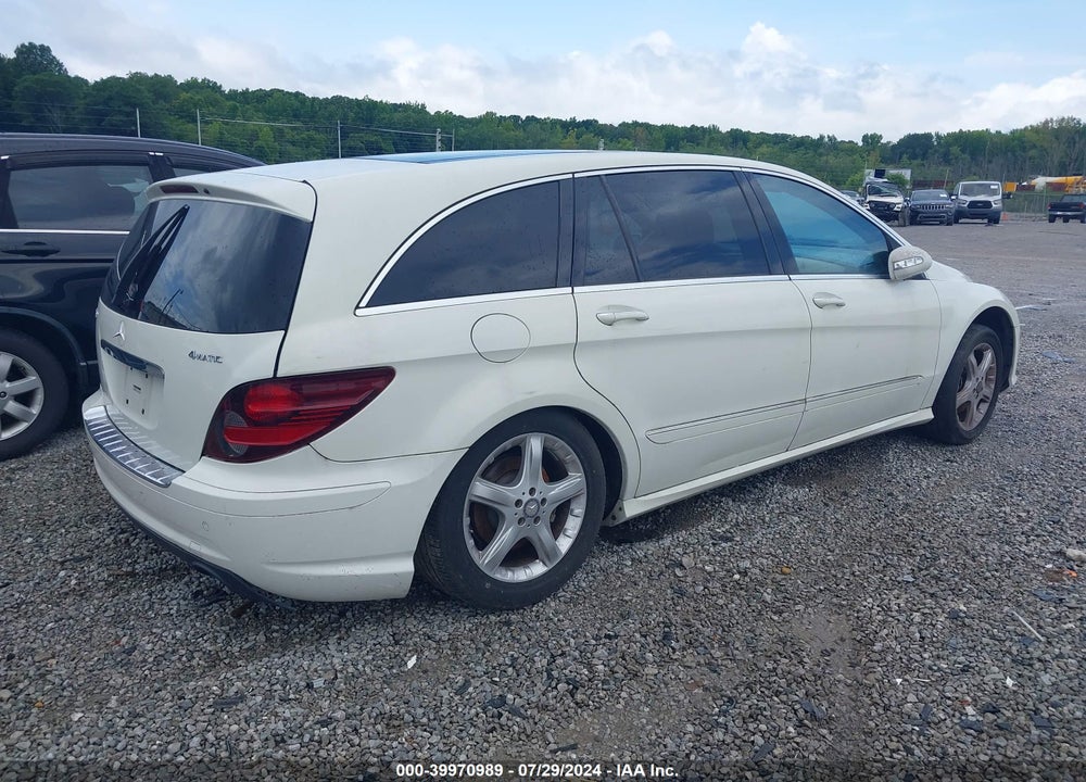 2008 MERCEDES-BENZ R 350 4MATIC VIN: 4JGCB65E88A064299