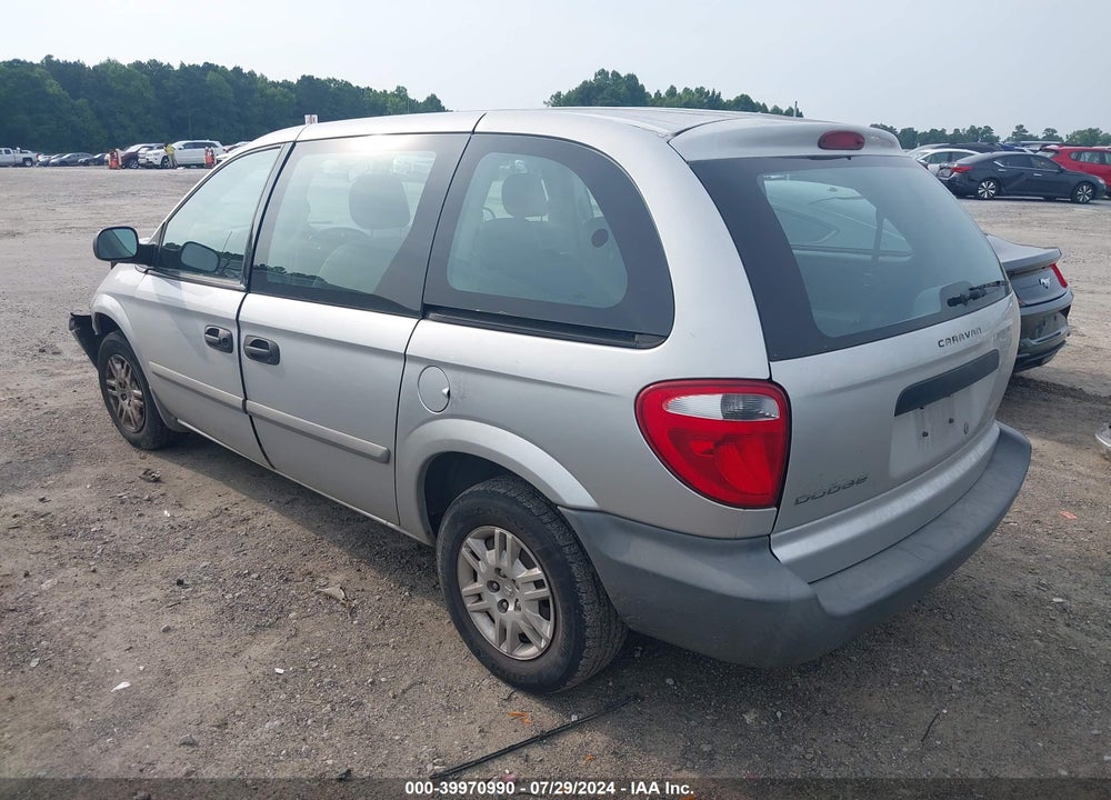 2006 DODGE CARAVAN SE VIN: 1D4GP25E56B725040