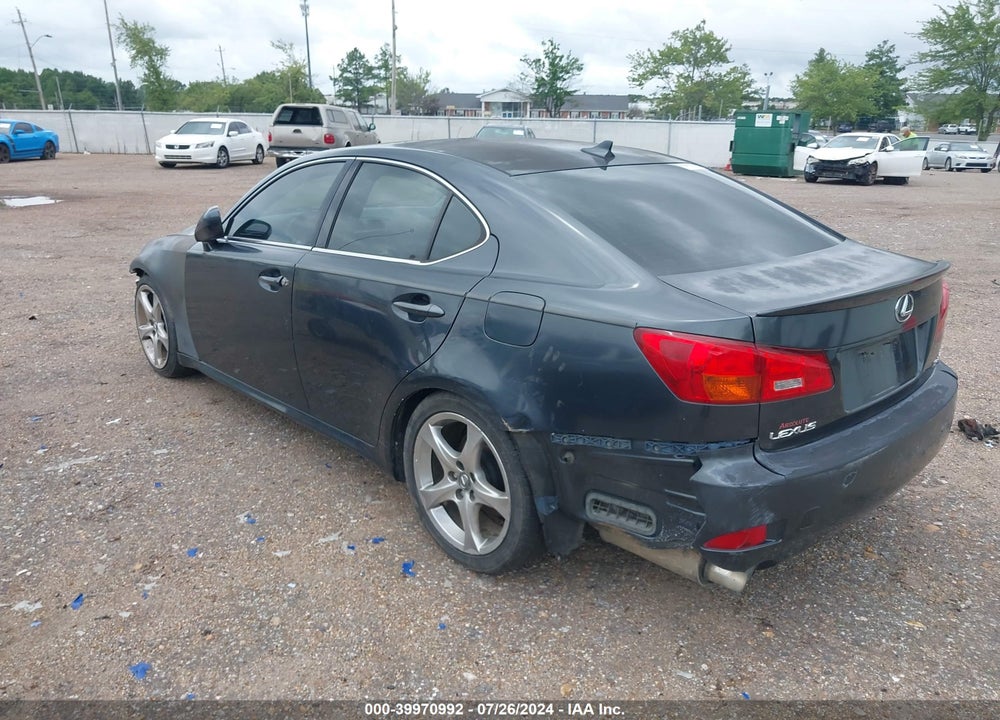 2007 LEXUS IS 250 VIN: JTHBK262972027332