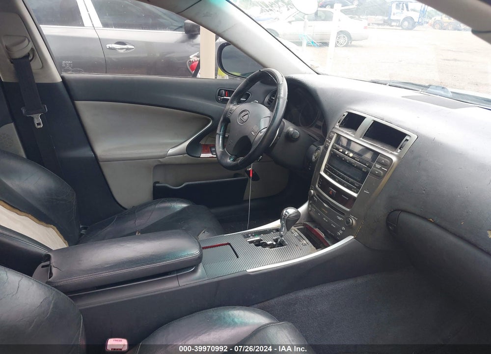2007 LEXUS IS 250 VIN: JTHBK262972027332