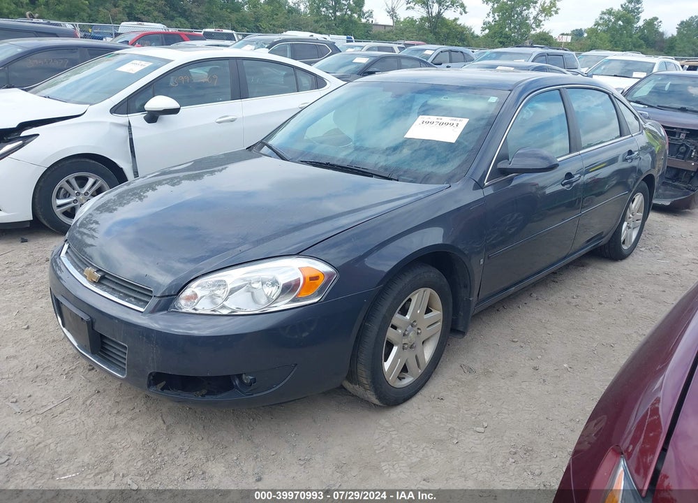 2008 CHEVROLET IMPALA LT VIN: 2G1WC583181204912