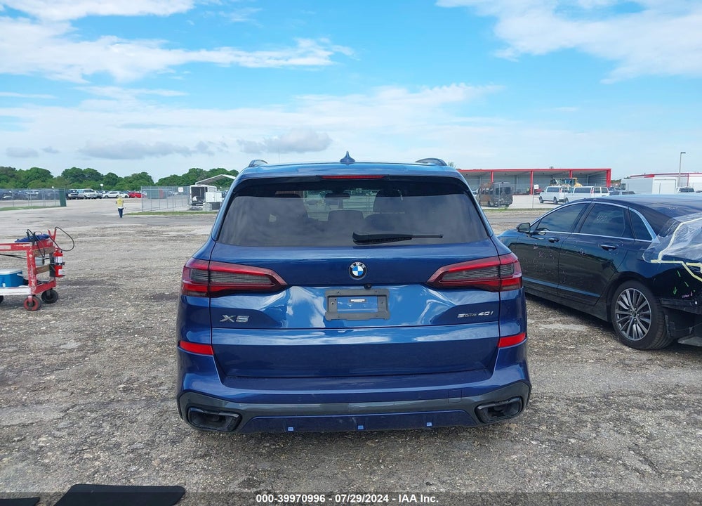 2022 BMW X5 SDRIVE40I VIN: 5UXCR4C05N9M48645