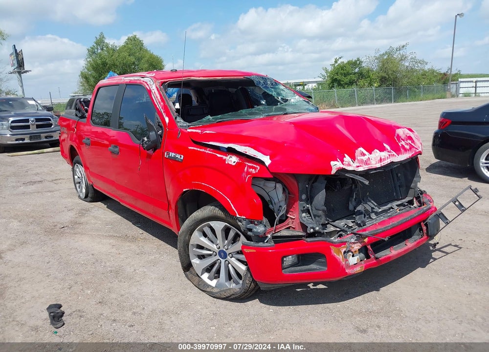 2018 FORD F-150 XL VIN: 1FTEW1CP7JKD18318